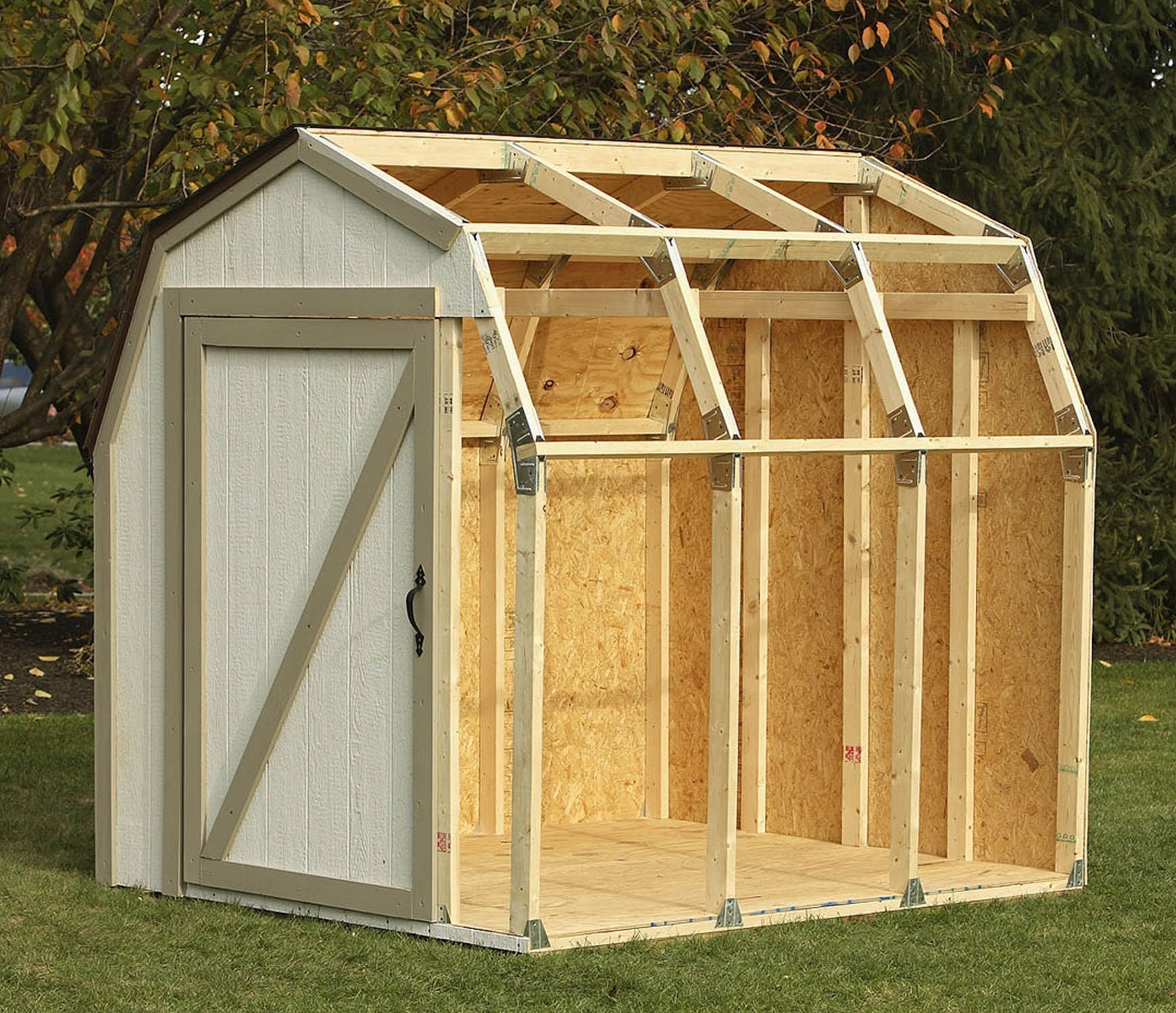 2x4 Principes de base, 2x4 Basics Hopkins - F3 Brands Barn Roof Shed Kit