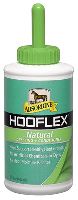 MWI VETERINARY SUPPLY, Absorbine Hooflex Liquid Natural Hoof Flex pour chevaux 15 oz.