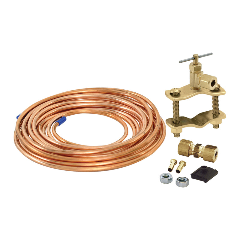 RELIANCE WORLWIDE CORPORATION, Eastman 1/4 in. Compression X 1/4 in. D Compression 15 ft. Copper Installation Kit