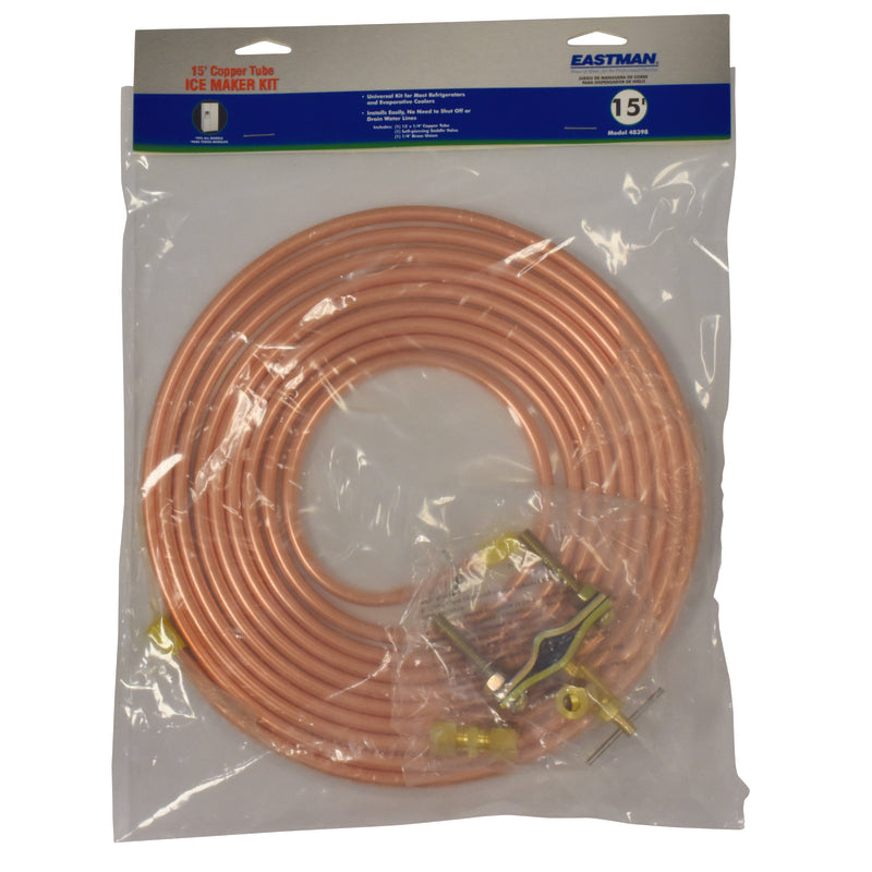 RELIANCE WORLWIDE CORPORATION, Eastman 1/4 in. Compression X 1/4 in. D Compression 15 ft. Copper Installation Kit