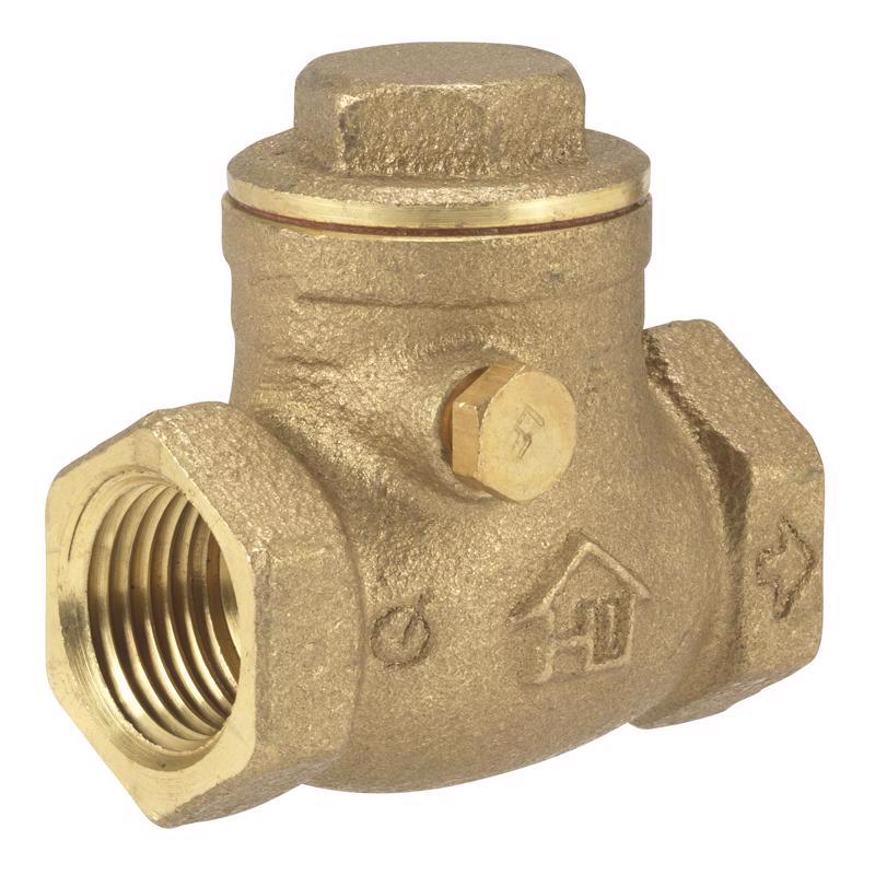 HOMEWERKS WORLDWIDE LLC., Homewerks 1-1/2 in. D X 1-1/2 in. D FIP Laiton Swing Check Valve