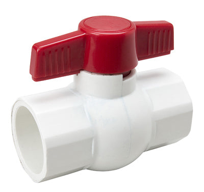 HOMEWERKS WORLDWIDE LLC., Homewerks 1-1/4 in. PVC Slip Ball Valve Full Port