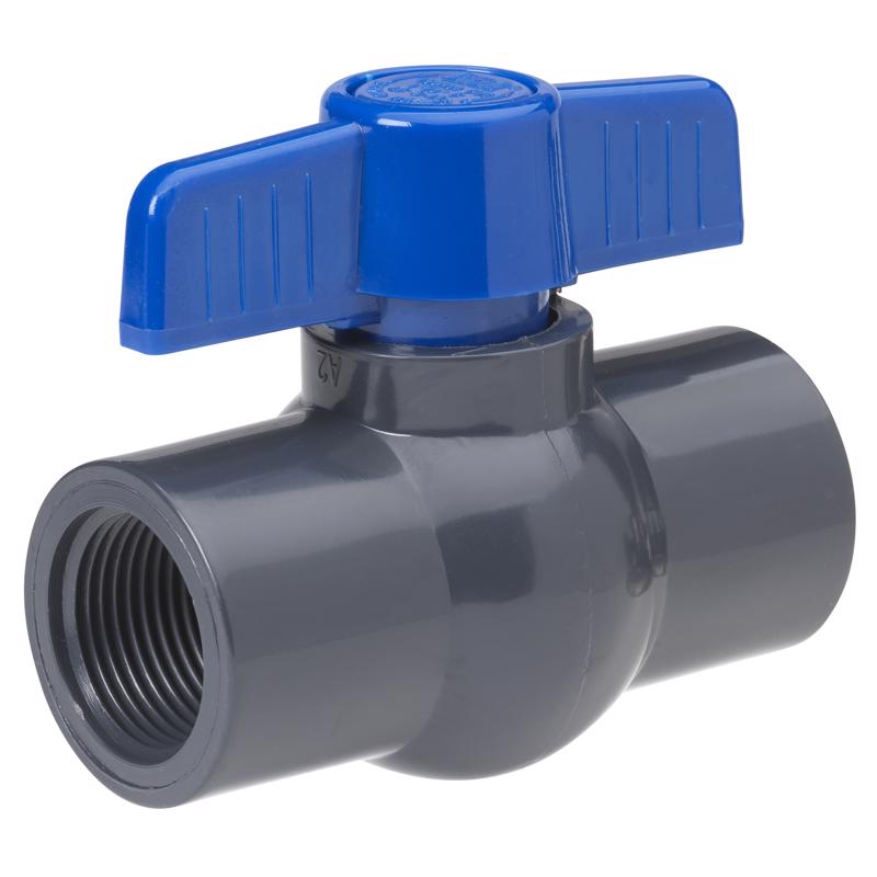 HOMEWERKS WORLDWIDE LLC., Robinet à boisseau sphérique Homewerks 1-1/2 in. PVC FIP Ball Valve Full Port